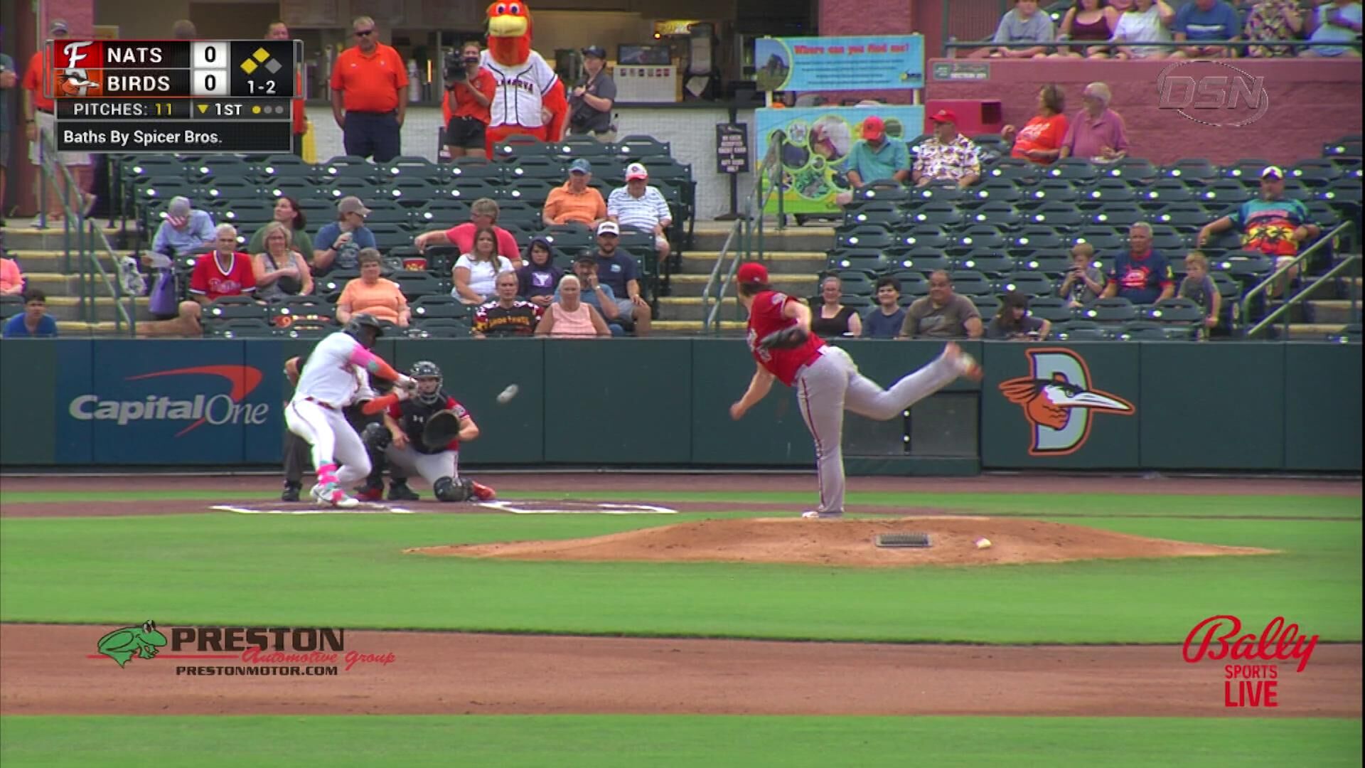Highlights: Shorebirds hold off Nationals 6-0 in contest suspended in 8th